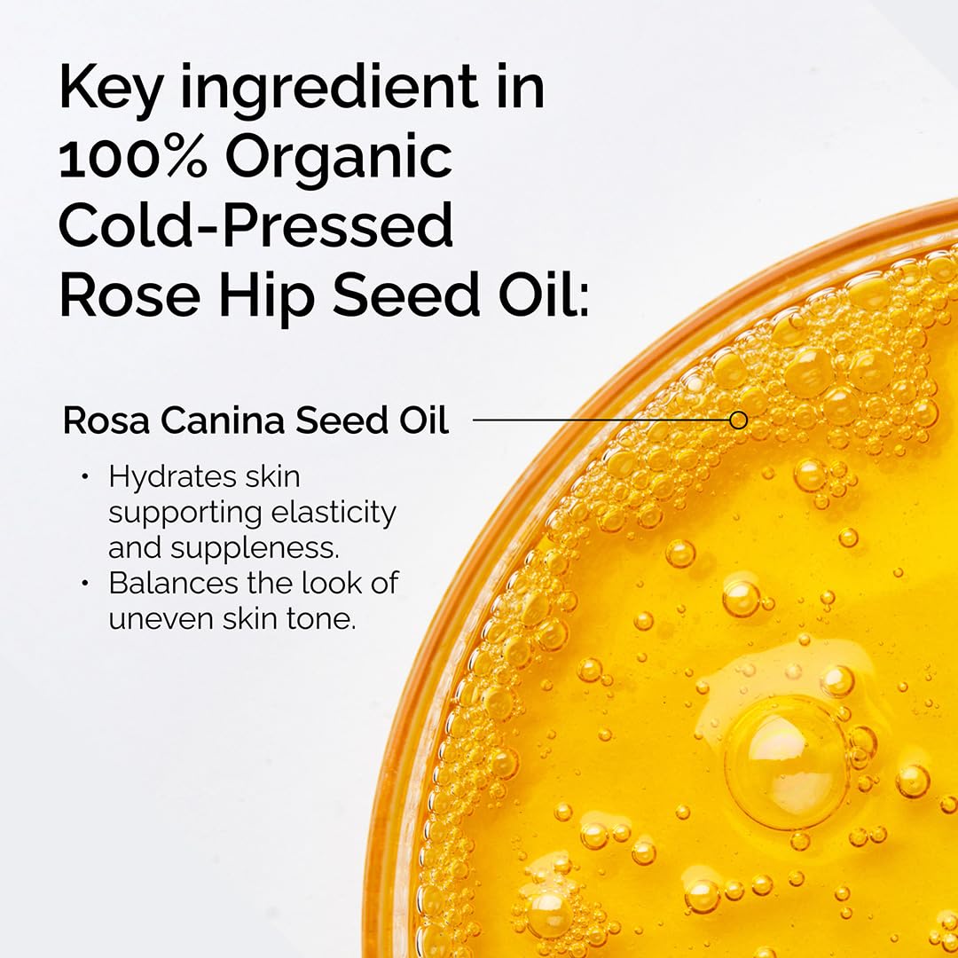 The Ordinary 100% Organic Cold-Pressed Rose Hip Seed Oil, Addresses Signs of Aging by Improving the Appearance of Uneven Skin Tone, Supporting Skin Elasticity, 1 Fl Oz-The Ordinary 100% Organic Cold-Pressed Rose Hip Seed Oil, Addresses Signs of Aging by Improving the Appearance of Uneven Skin Tone, Supporting Skin Elasticity, 1 Fl Oz