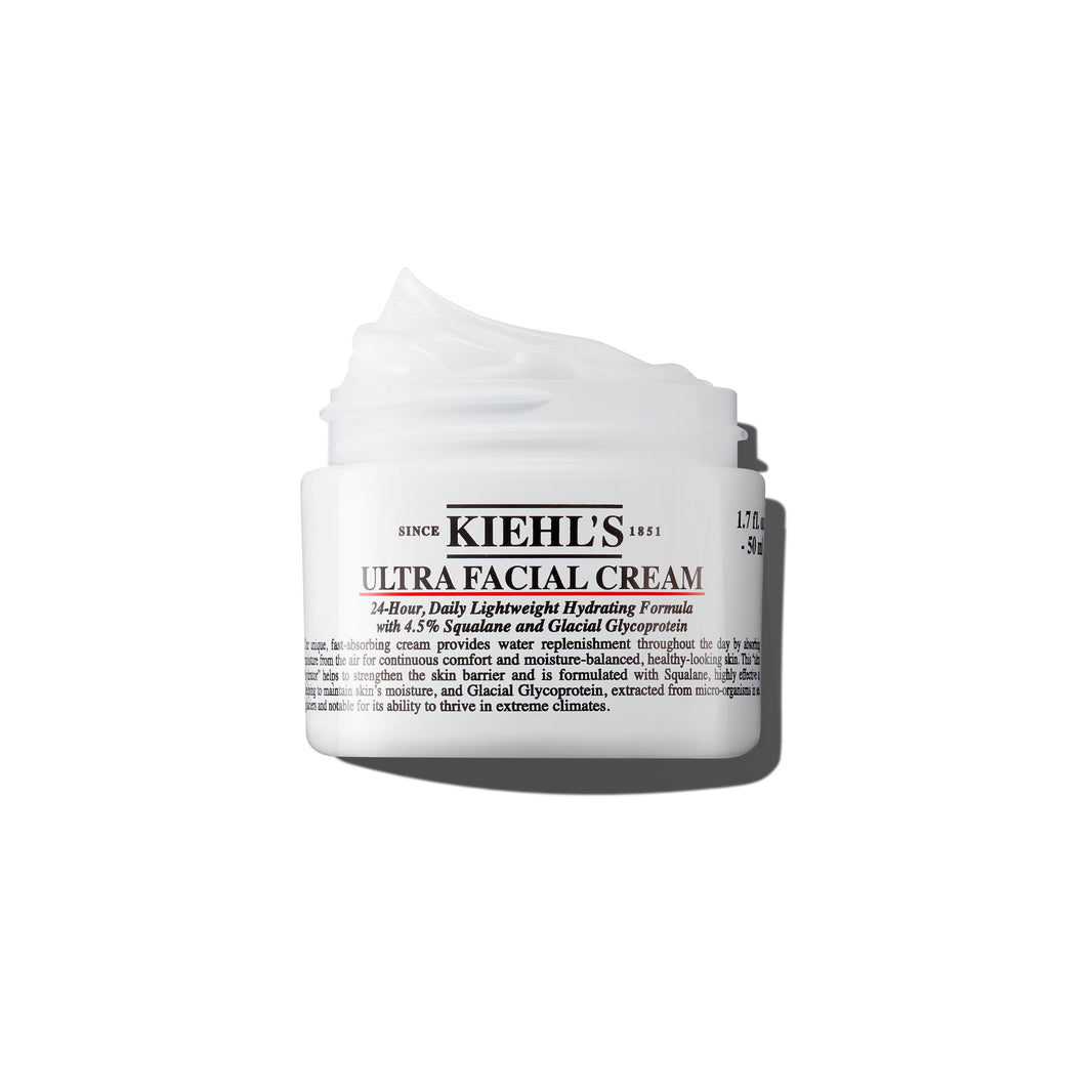 Kiehl's Ultra Facial Cream, with 4.5% Squalane to Strengthen Skin's Moisture Barrier, Skin Feels Softer and Smoother, Long-Lasting Hydration, Easy and Fast-Absorbing, Suitable for All Skin Types-Kiehl's Ultra Facial Cream, with 4.5% Squalane to Strengthen Skin's Moisture Barrier, Skin Feels Softer and Smoother, Long-Lasting Hydration, Easy and Fast-Absorbing, Suitable for All Skin Types
