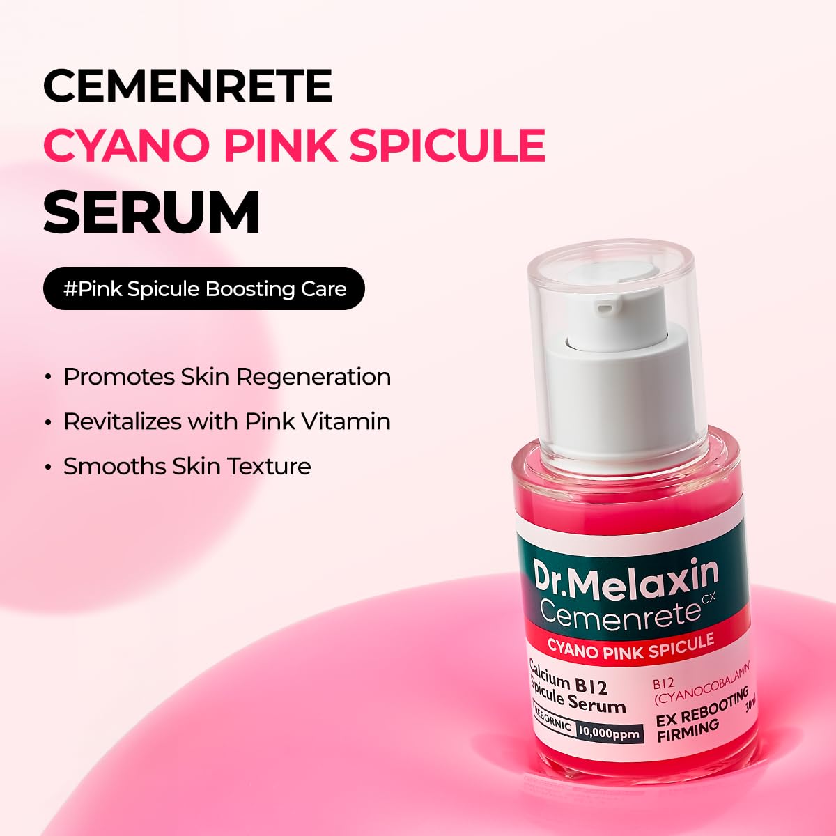 Dr. Melaxin Cemenrete Cyano Pink Spicule Serum-Dr. Melaxin Cemenrete Cyano Pink Spicule Serum