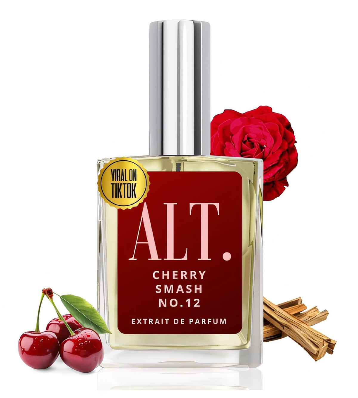 ALT. FRAGRANCES Cherry Smash No. 12, Inspired by Lost Chery Perfume for Women & Men, Unisex Perfume, Extrait de Parfum, Long Lasting Scent, 60ml-ALT. FRAGRANCES Cherry Smash No. 12, Inspired by Lost Chery Perfume for Women & Men, Unisex Perfume, Extrait de Parfum, Long Lasting Scent, 60ml
