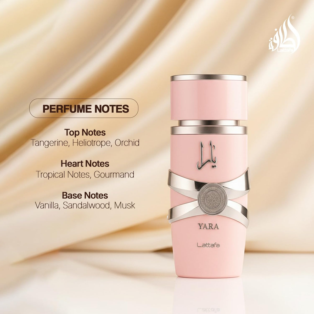Lattafa Yara - Vanilla, Gourmand, Fruity, Floral - Eau de Parfum Long-Lasting Fragrance for Women, 3.40 Ounce / 100 ml-Lattafa Yara - Vanilla, Gourmand, Fruity, Floral - Eau de Parfum Long-Lasting Fragrance for Women, 3.40 Ounce / 100 ml