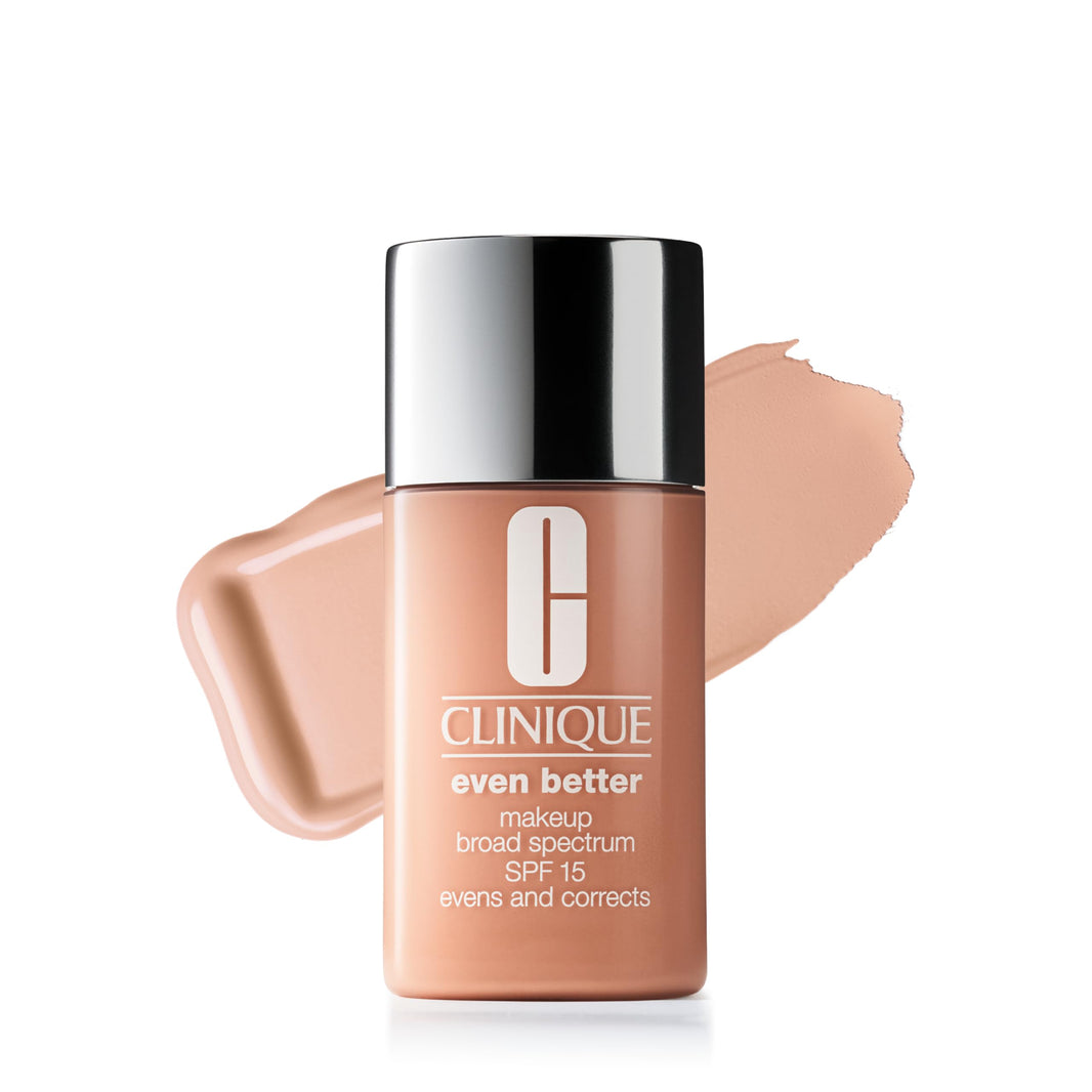 Clinique Even Better Makeup Liquid Foundation SPF 15 With Vitamin C For Dry + Oily Combination Skin Types | Medium Coverage + Natural Finish | Evens Skin Tone + Reduces Dark Spots-Clinique Even Better Makeup Liquid Foundation SPF 15 With Vitamin C For Dry + Oily Combination Skin Types | Medium Coverage + Natural Finish | Evens Skin Tone + Reduces Dark Spots