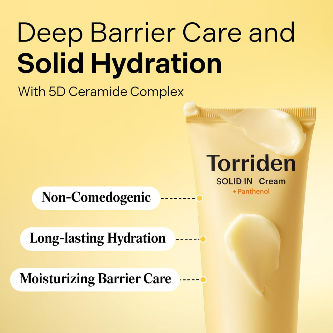 Torriden Solid In Cream + D-Panthenol-Torriden Solid In Cream + D-Panthenol