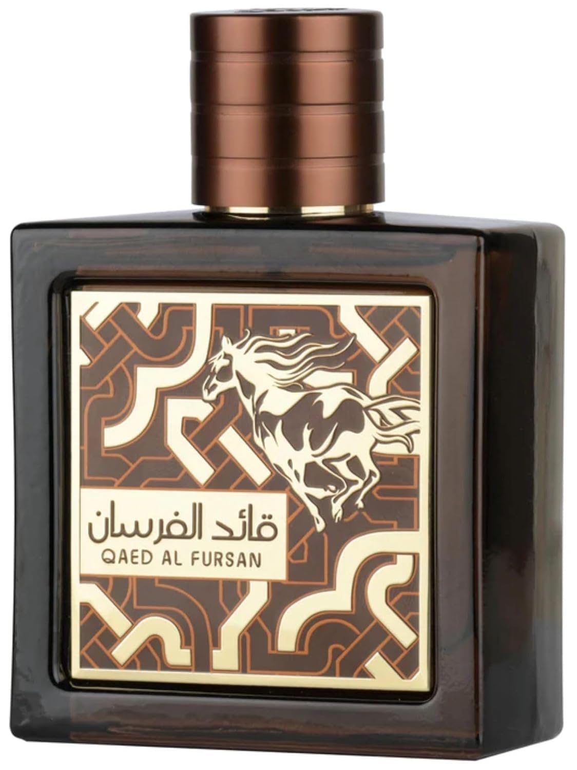 Lattafa Qaed Al Fursan - Oriental, Fruity, Fresh, Amber Wood - Eau de Parfum Long-Lasting Fragrance for Unisex, 3.40 Ounce / 100 ml-Lattafa Qaed Al Fursan - Oriental, Fruity, Fresh, Amber Wood - Eau de Parfum Long-Lasting Fragrance for Unisex, 3.40 Ounce / 100 ml
