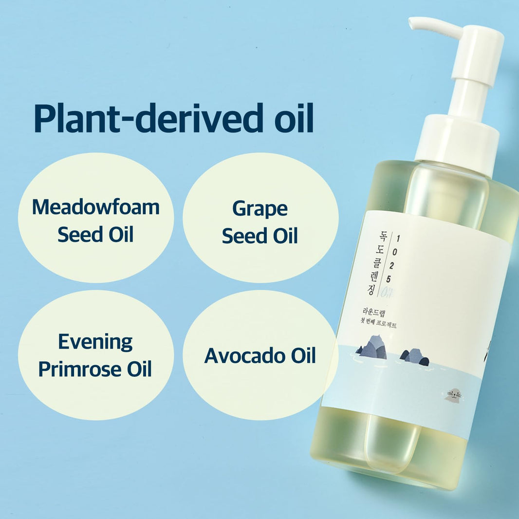 Round Lab 1025 Dokdo Cleansing Oil-Round Lab 1025 Dokdo Cleansing Oil
