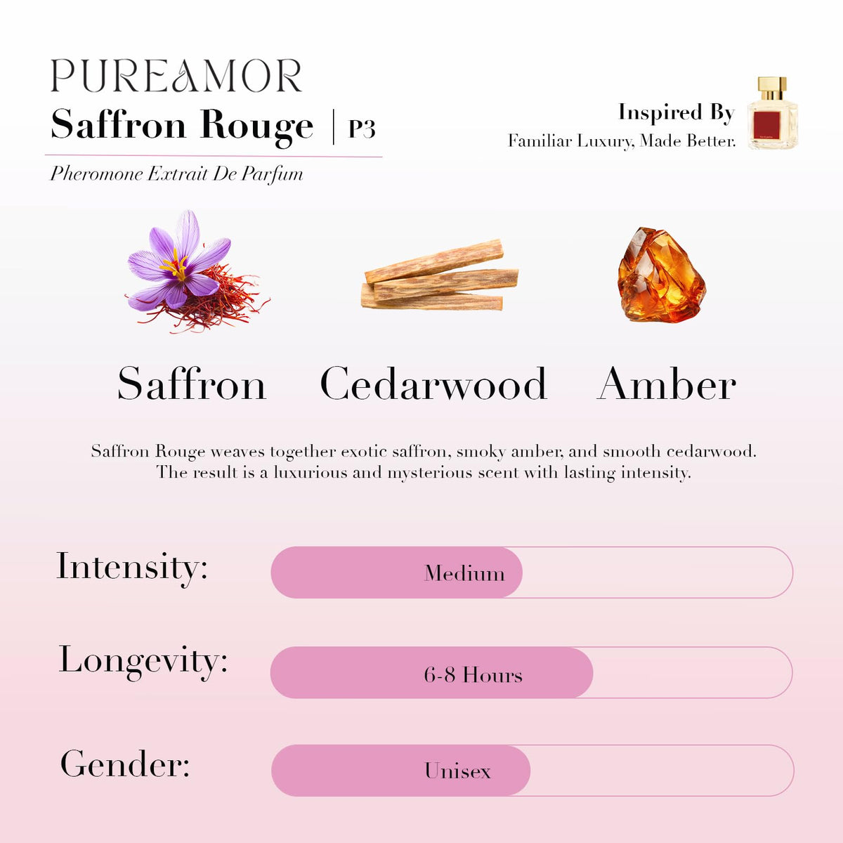 PUREAMOR Pheromone Perfume for Women, Moonlight Mellow Extrait de Parfum - Long Lasting Sweet Floral Gourmand Scent, 30% High Concentration, Full Size Fragrance Spray, 1.0 oz / 30 ml-PUREAMOR Pheromone Perfume for Women, Moonlight Mellow Extrait de Parfum - Long Lasting Sweet Floral Gourmand Scent, 30% High Concentration, Full Size Fragrance Spray, 1.0 oz / 30 ml