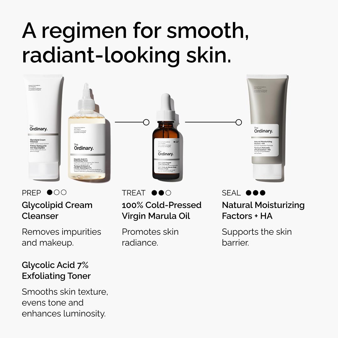 The Ordinary 100% Cold-Pressed Virgin Marula Oil, Antioxidant-Rich, Unrefined Oil for Radiant Skin, 1 Fl Oz-The Ordinary 100% Cold-Pressed Virgin Marula Oil, Antioxidant-Rich, Unrefined Oil for Radiant Skin, 1 Fl Oz
