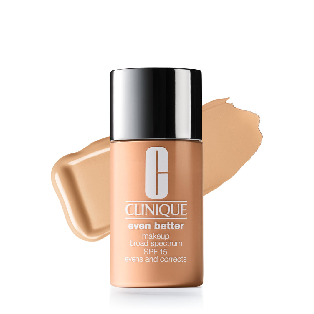 Clinique Even Better Makeup Liquid Foundation SPF 15 With Vitamin C For Dry + Oily Combination Skin Types | Medium Coverage + Natural Finish | Evens Skin Tone + Reduces Dark Spots-Clinique Even Better Makeup Liquid Foundation SPF 15 With Vitamin C For Dry + Oily Combination Skin Types | Medium Coverage + Natural Finish | Evens Skin Tone + Reduces Dark Spots