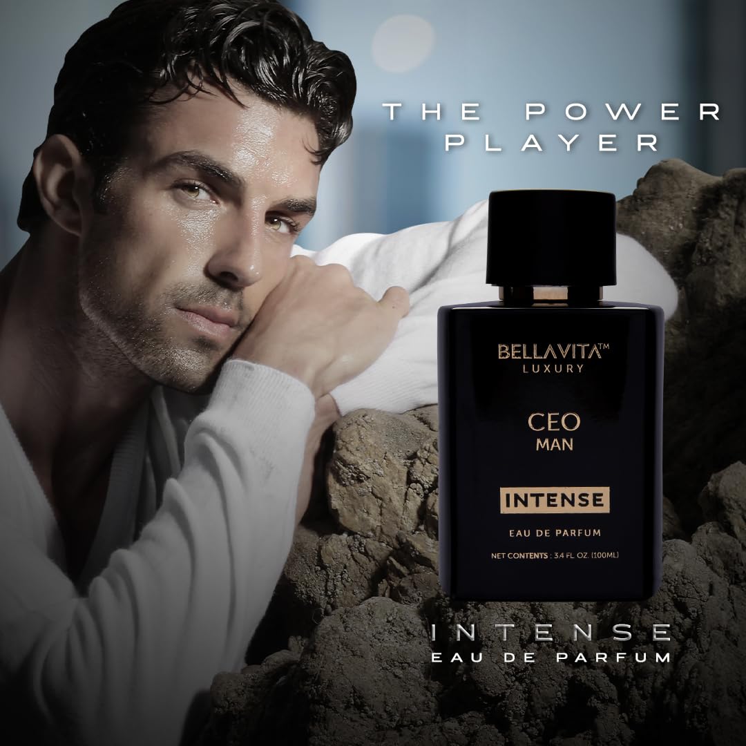 Bellavita Luxury G.O.A.T. Eau de Parfum | 100 ml (3.4 fl.oz.) | Perfume for Men | Citrus, Bergamot, Patchouli, and Vetiver Notes | Long Lasting Men's Fragrance | Gift for father's Day-Bellavita Luxury G.O.A.T. Eau de Parfum | 100 ml (3.4 fl.oz.) | Perfume for Men | Citrus, Bergamot, Patchouli, and Vetiver Notes | Long Lasting Men's Fragrance | Gift for father's Day