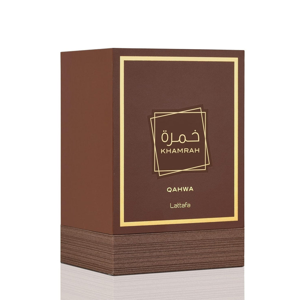 Lattafa Khamrah - Vanilla, Warm Spicy, Amber, Cinnamon - Eau de Parfum Long-Lasting Fragrance for Unisex, 3.40 Ounce / 100 ml-Lattafa Khamrah - Vanilla, Warm Spicy, Amber, Cinnamon - Eau de Parfum Long-Lasting Fragrance for Unisex, 3.40 Ounce / 100 ml