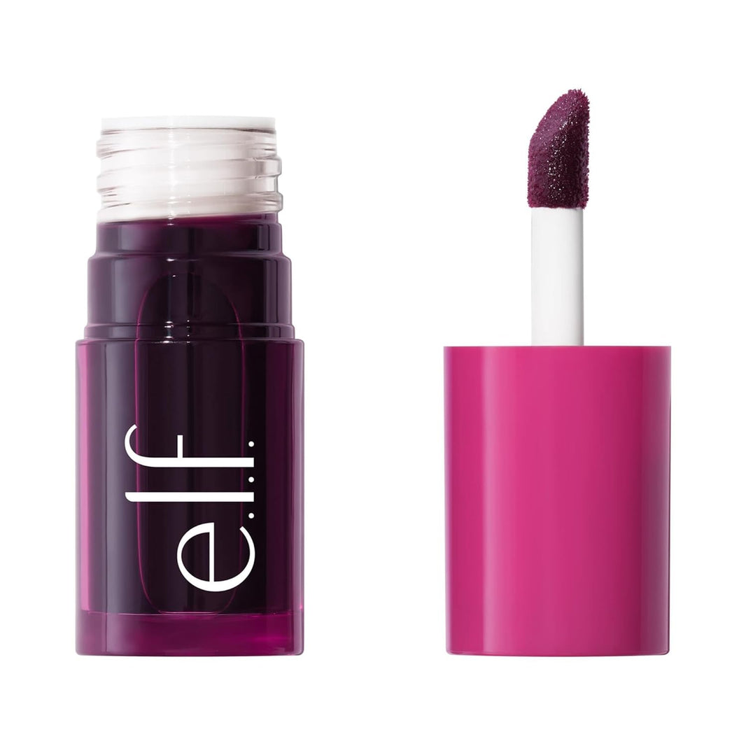 e.l.f. Sheer For It Blush Tint, Multi-Use, Long-Lasting Lip & Cheek Makeup, Creates A Natural Flush Finish, Vegan & Cruelty-Free, Plums Up-e.l.f. Sheer For It Blush Tint, Multi-Use, Long-Lasting Lip & Cheek Makeup, Creates A Natural Flush Finish, Vegan & Cruelty-Free, Plums Up