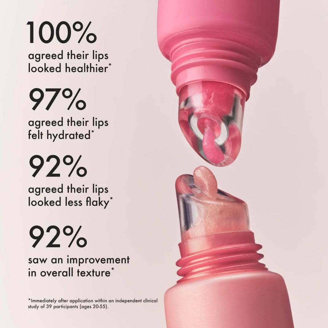 Summer Fridays Lip Butter Balm - Moisturizing Lip Gloss for Instant Shine + Sheer Color - With Nourishing Shea Butter - Everyday Makeup + Skin Care Summer Essentials - Vegan - Pink Sugar (.5 Oz)-Summer Fridays Lip Butter Balm - Moisturizing Lip Gloss for Instant Shine + Sheer Color - With Nourishing Shea Butter - Everyday Makeup + Skin Care Summer Essentials - Vegan - Pink Sugar (.5 Oz)