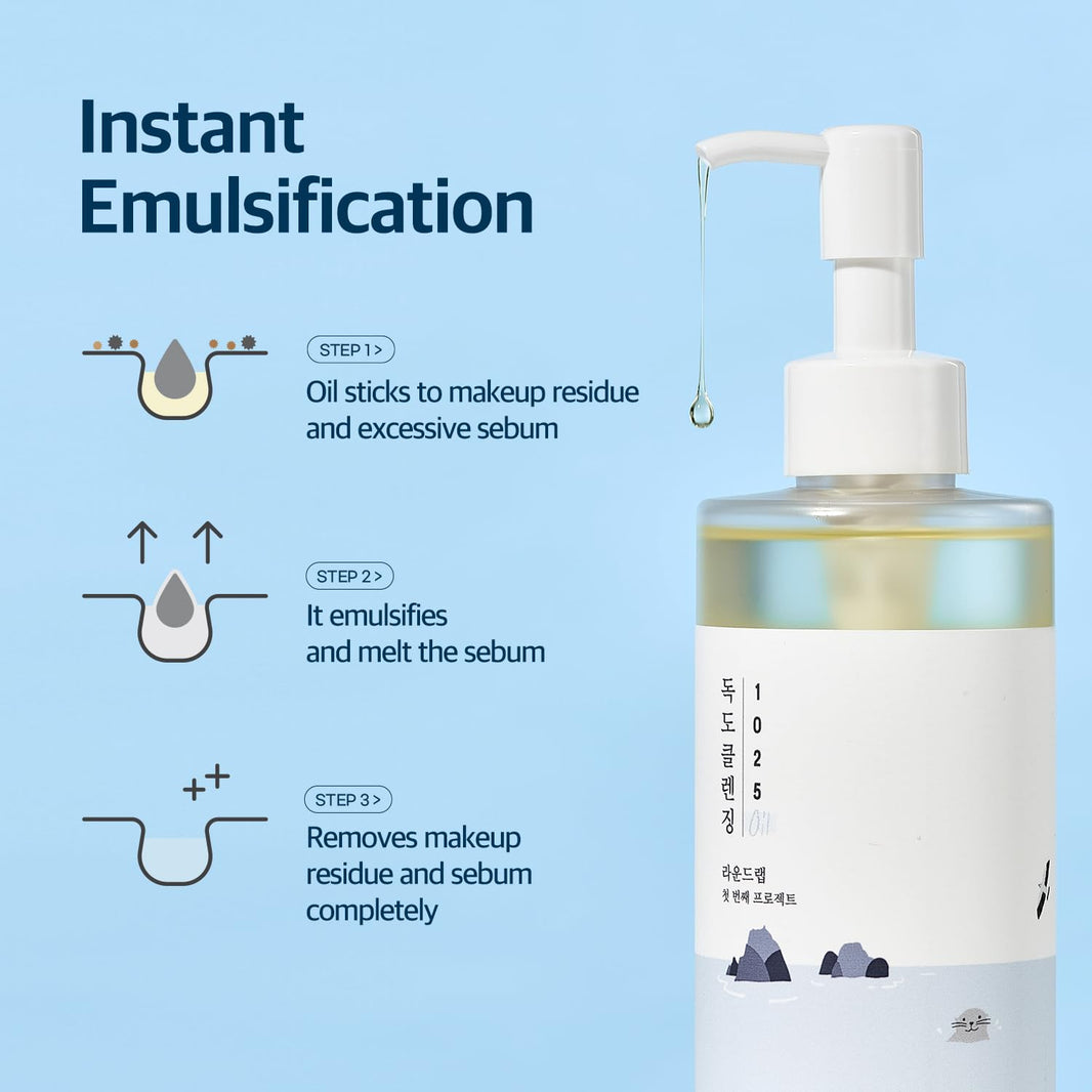 Round Lab 1025 Dokdo Cleansing Oil-Round Lab 1025 Dokdo Cleansing Oil