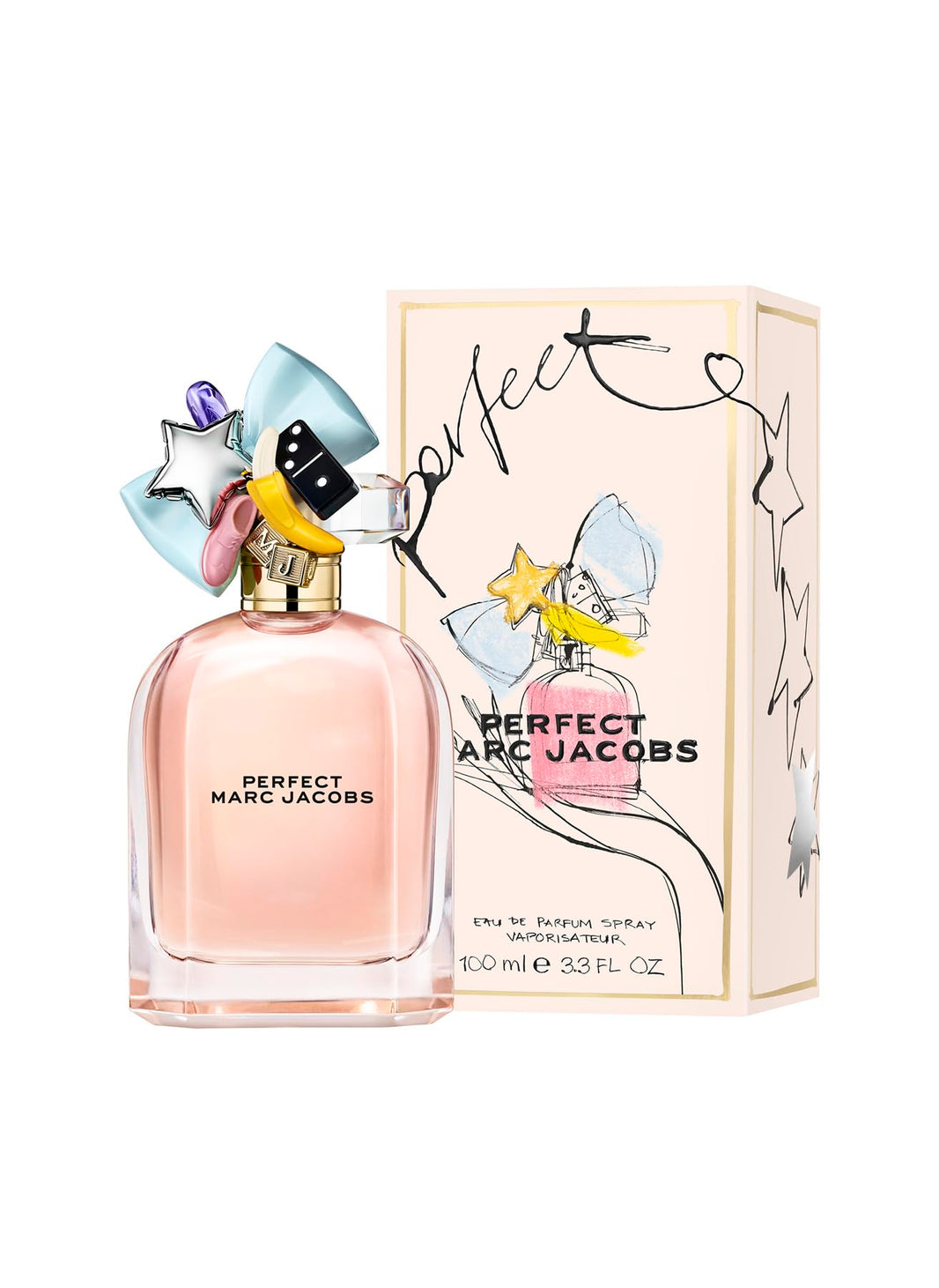 Marc Jacobs Perfect Eau de Parfum – Floral Women's Perfume – With Notes of Rhubarb, Daffodil-Marc Jacobs Perfect Eau de Parfum – Floral Women's Perfume – With Notes of Rhubarb, Daffodil
