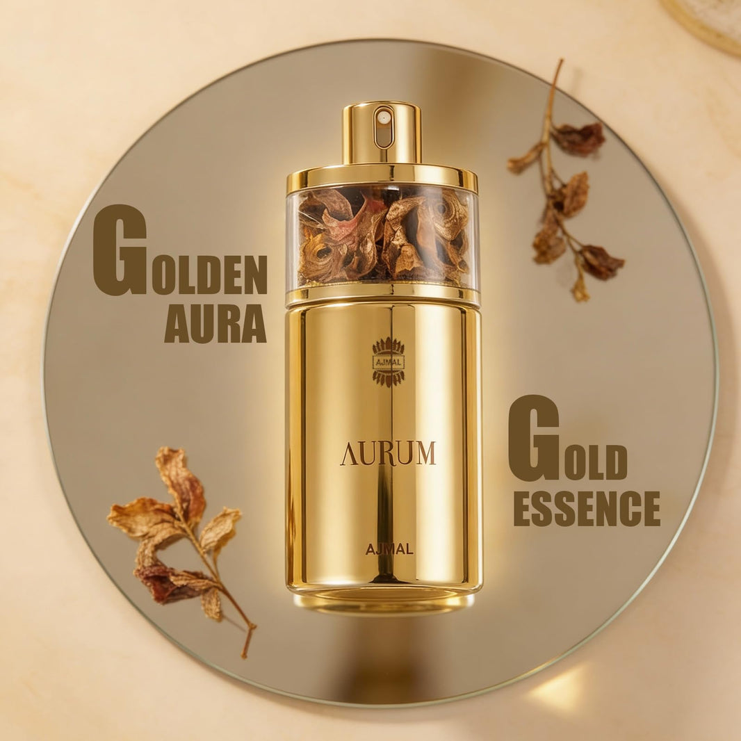 Ajmal Aurum Eau de Parfum 2.5 oz (75 ml) for Women | Fresh, Fruity & Floral Oriental Perfume with Amber, Musk & Vanilla | Long-Lasting Luxury Scent from Dubai-Ajmal Aurum Eau de Parfum 2.5 oz (75 ml) for Women | Fresh, Fruity & Floral Oriental Perfume with Amber, Musk & Vanilla | Long-Lasting Luxury Scent from Dubai