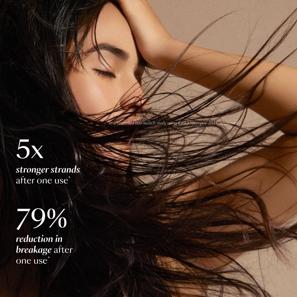 VEGAMOUR GRO Revitalizing Conditioner | Smooths, Strengthens and Adds Shine to Thinning Hair | Clean, Vegan, Cruelty-Free, Clinically Proven and Color Safe (8 Fl Oz)-VEGAMOUR GRO Revitalizing Conditioner | Smooths, Strengthens and Adds Shine to Thinning Hair | Clean, Vegan, Cruelty-Free, Clinically Proven and Color Safe (8 Fl Oz)