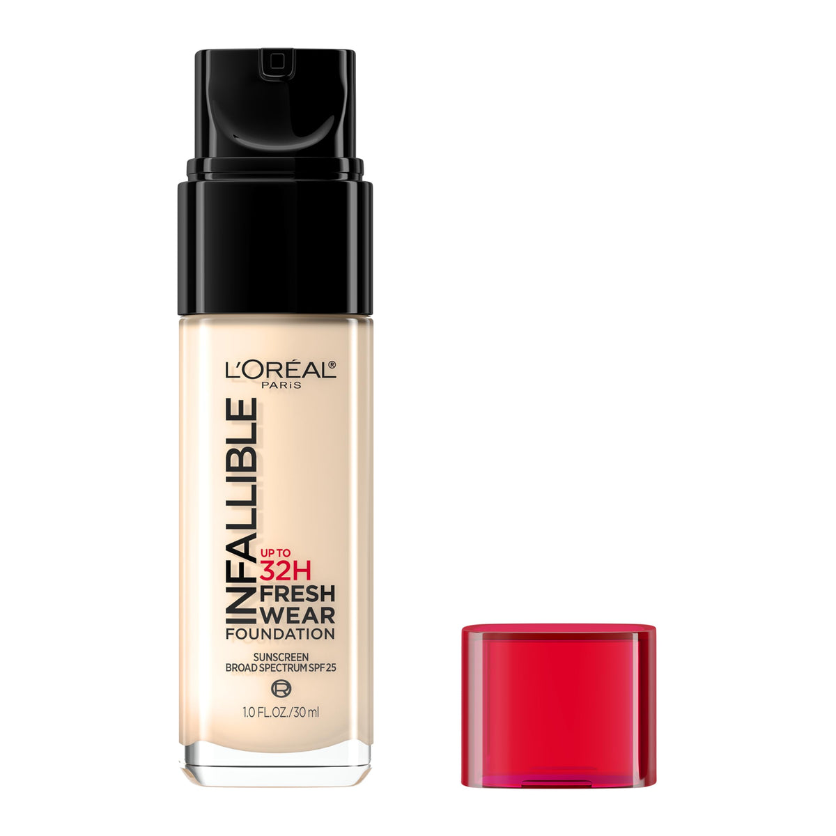 L'Oreal Paris Makeup Infallible Up to 32 Hour Fresh Wear Lightweight Foundation, 405 Porcelain, 1 Fl Oz, Packaging May Vary-L'Oreal Paris Makeup Infallible Up to 32 Hour Fresh Wear Lightweight Foundation, 405 Porcelain, 1 Fl Oz, Packaging May Vary