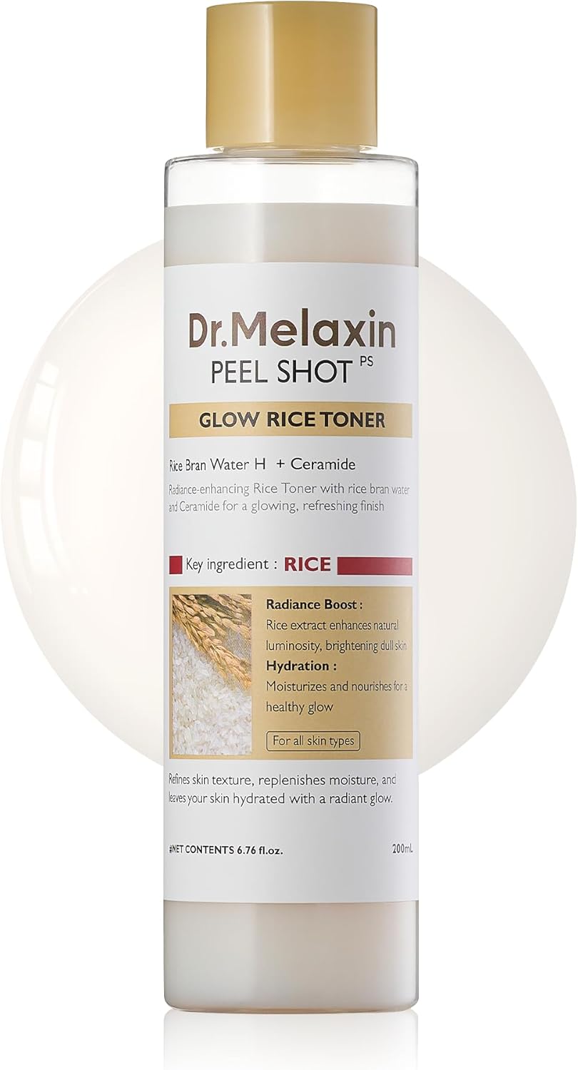 Dr. Melaxin Peel Shot Glow White Rice Toner-Dr. Melaxin Peel Shot Glow White Rice Toner