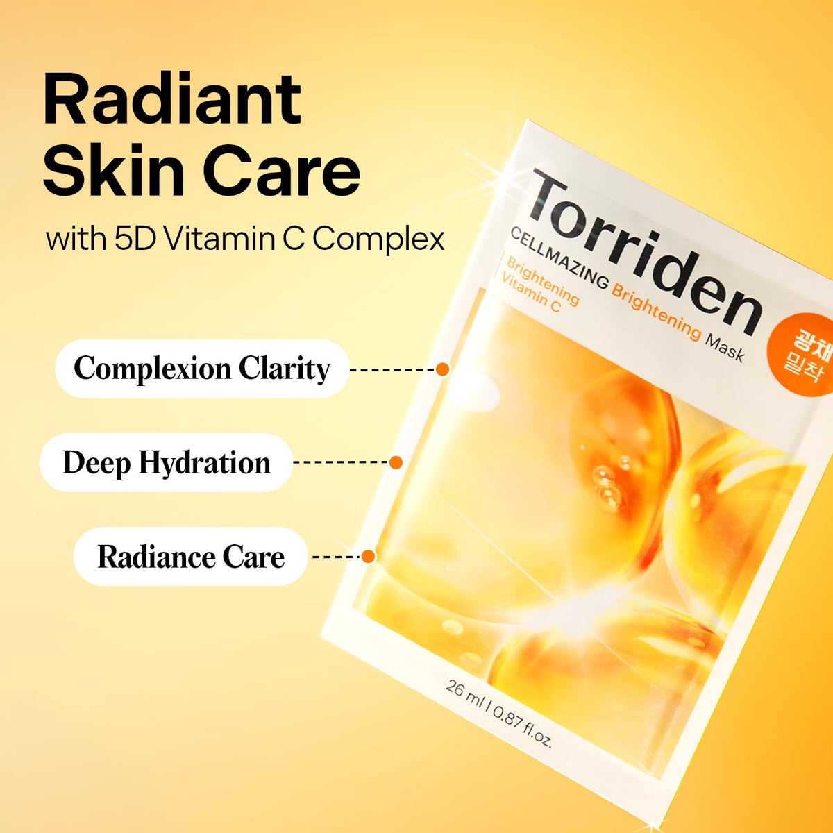 Torriden Cellmazing Brightening Mask-Torriden Cellmazing Brightening Mask