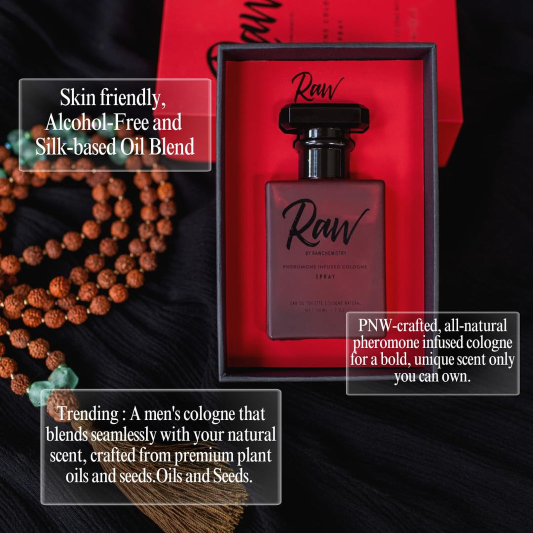 RawChemistry Raw Pheromone Infused Cologne for Men – Men's Cologne Spray Infused with Pheromones – Raw Fragrance for Men with Feromonas – Perfume con Feromonas para Hombre-RawChemistry Raw Pheromone Infused Cologne for Men – Men's Cologne Spray Infused with Pheromones – Raw Fragrance for Men with Feromonas – Perfume con Feromonas para Hombre