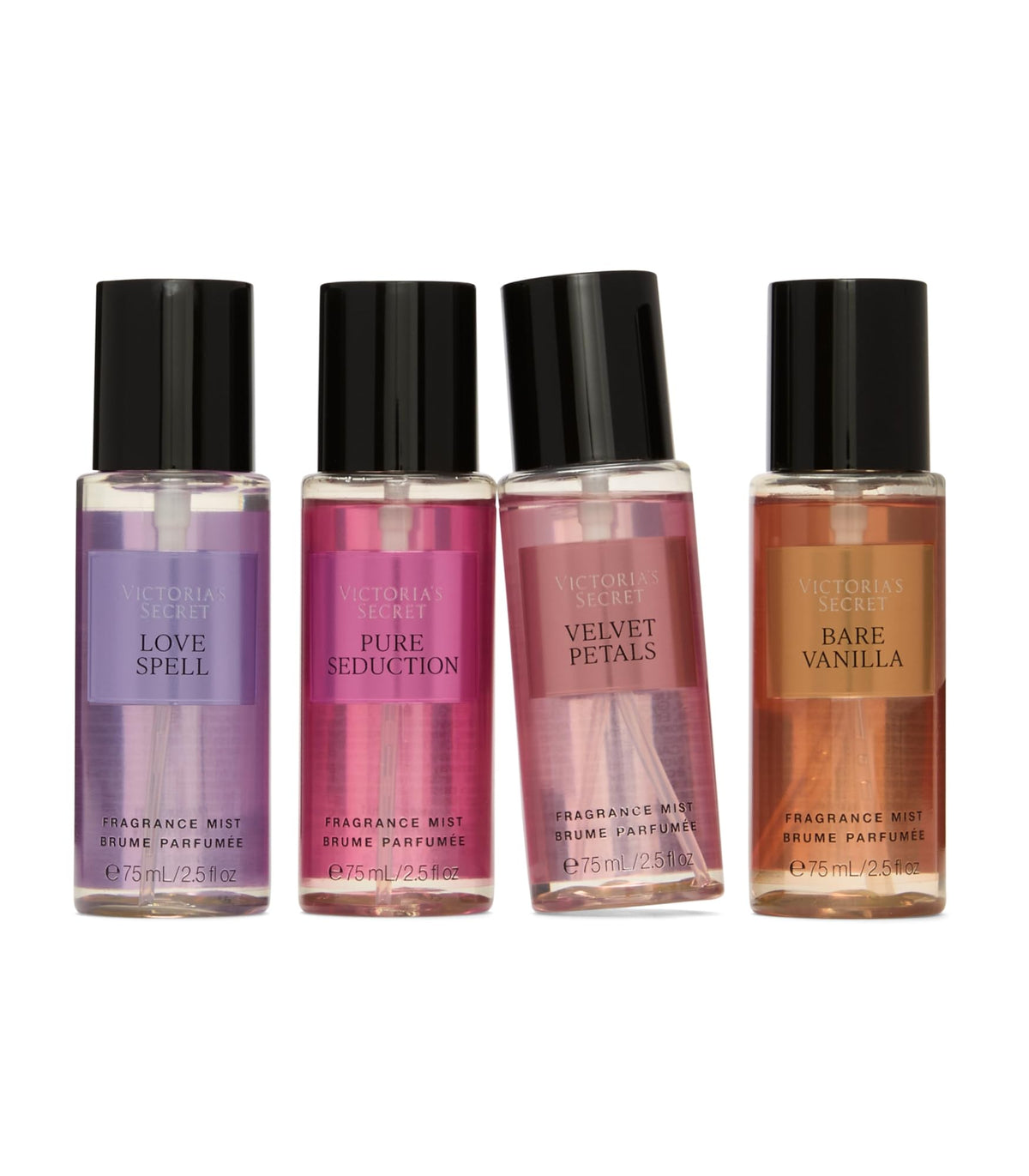 Victoria's Secret Fragrance Mist Collection 4 Piece Mini Mist Gift Set, Assorted Scents, Gift Set for Women-Victoria's Secret Fragrance Mist Collection 4 Piece Mini Mist Gift Set, Assorted Scents, Gift Set for Women