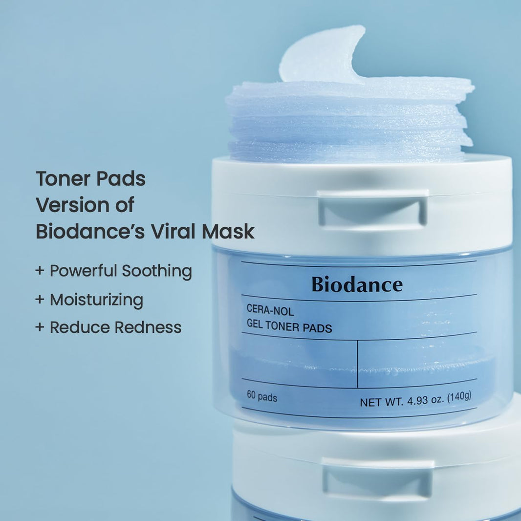 Biodance Cera-Nol Gel Toner Pads-Biodance Cera-Nol Gel Toner Pads