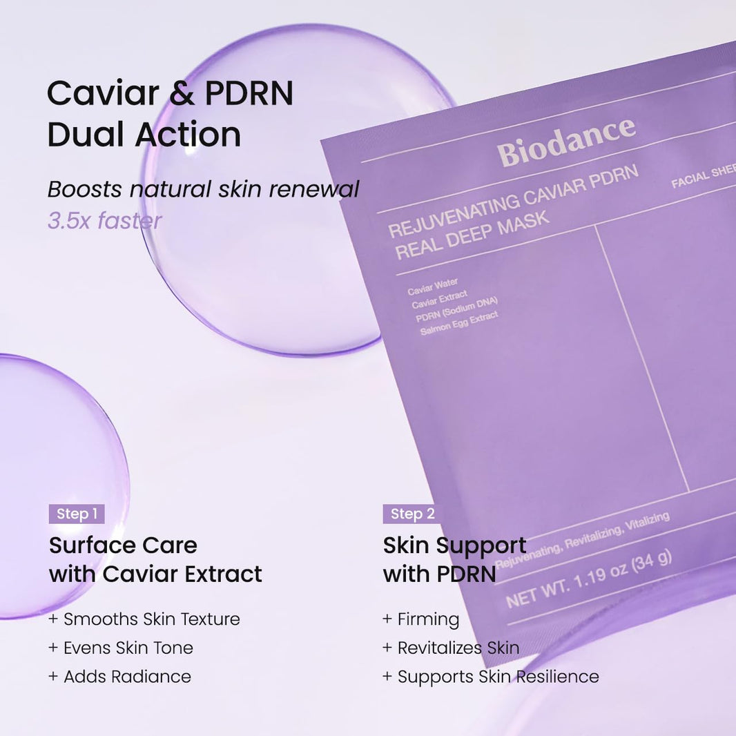 Biodance Rejuvenating Caviar PDRN Real Deep Mask-Biodance Rejuvenating Caviar PDRN Real Deep Mask