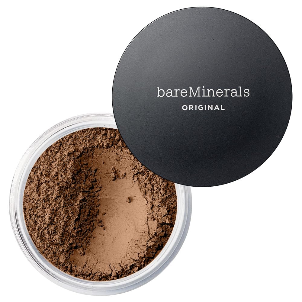 bareMinerals Original Loose Powder Foundation SPF 15 - Powder Face Makeup with Added Sun Protection - Sheer to Full Coverage Foundation-bareMinerals Original Loose Powder Foundation SPF 15 - Powder Face Makeup with Added Sun Protection - Sheer to Full Coverage Foundation