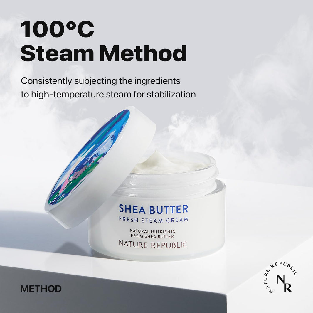Nature Republic Shea Butter Fresh Steam Cream-Nature Republic Shea Butter Fresh Steam Cream