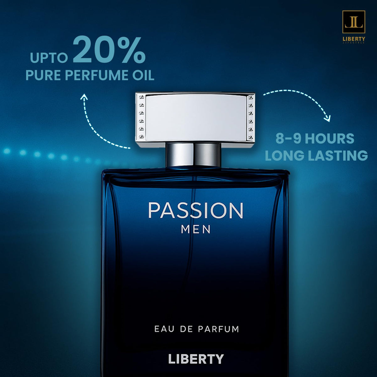 Liberty Luxury Passion Eau De Parfum for Men, Long Lasting Bold Spicy Scent Designed in France, Masculine Cologne That Draws Compliments, Perfume for mens, men's fragrances, Gift for Him 100ml 3.4Oz-Liberty Luxury Passion Eau De Parfum for Men, Long Lasting Bold Spicy Scent Designed in France, Masculine Cologne That Draws Compliments, Perfume for mens, men's fragrances, Gift for Him 100ml 3.4Oz