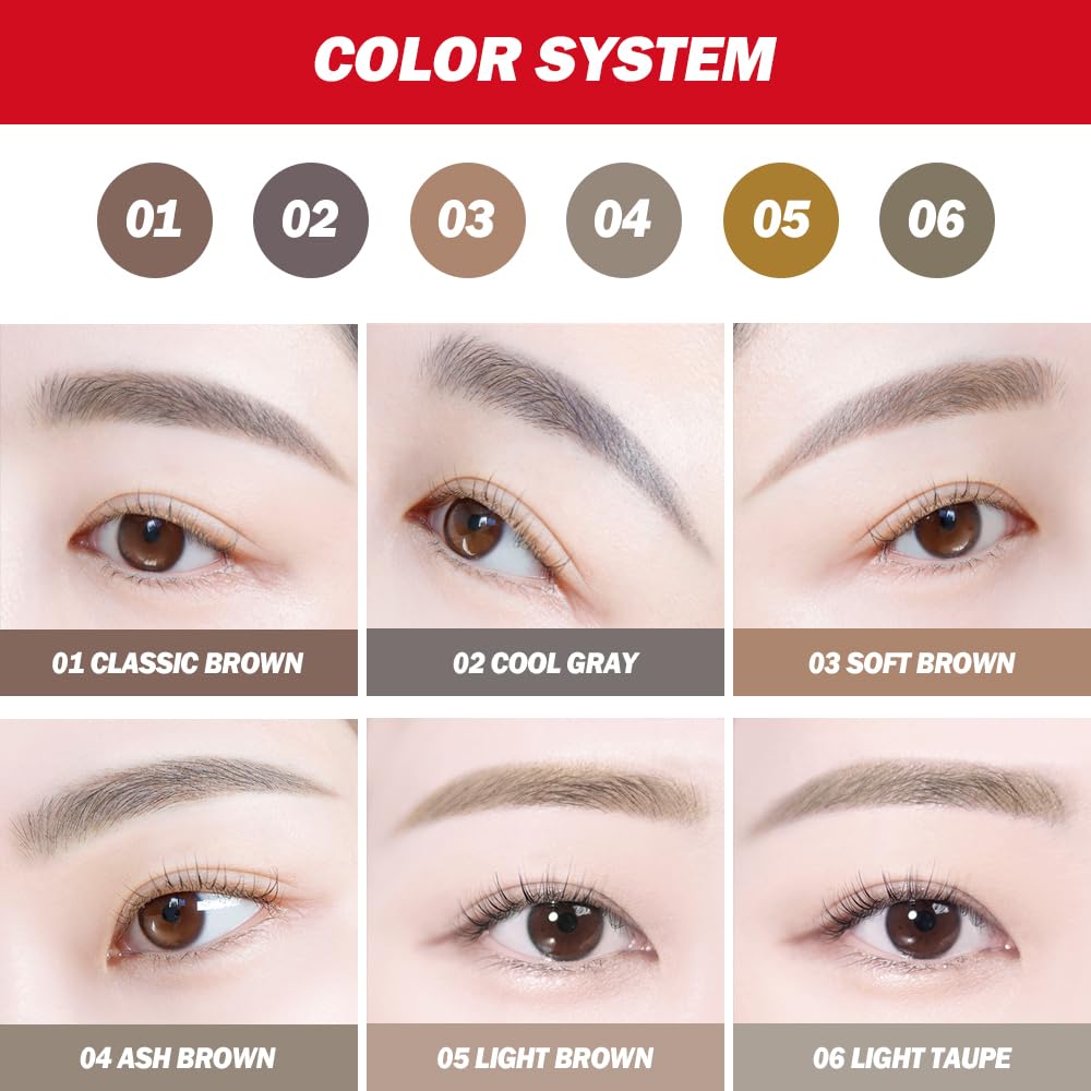 espoir The Brow Balance Pencil - Ash Brown-espoir The Brow Balance Pencil - Ash Brown