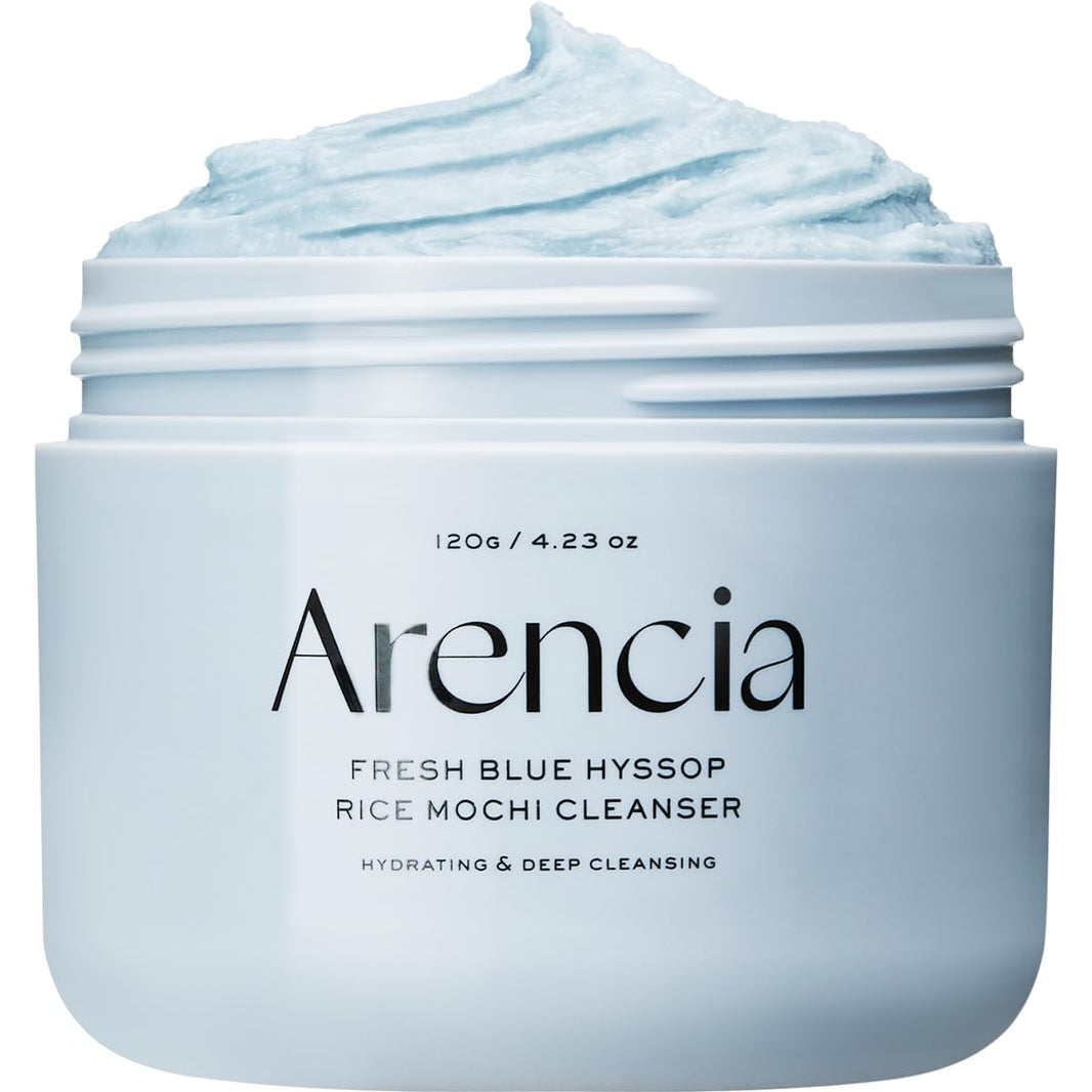 Arencia Fresh Blue Hyssop Rice Mochi Cleanser-Arencia Fresh Blue Hyssop Rice Mochi Cleanser