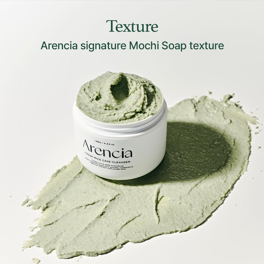 Arencia Fresh Green Rich Mochi Cleanser-Arencia Fresh Green Rich Mochi Cleanser
