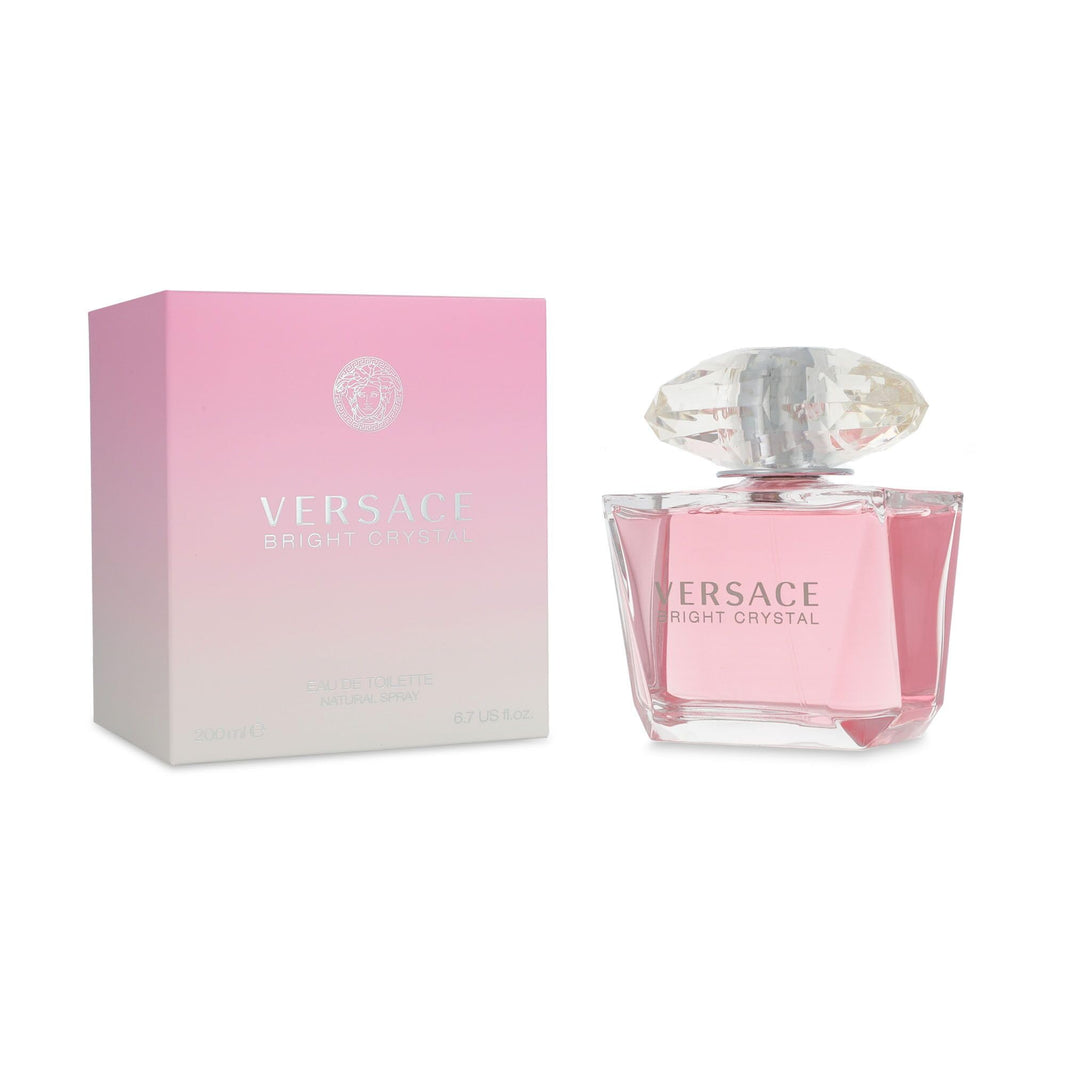 Versace Bright Crystal by Versace for Women 6.7 oz Eau de Toilette Spray-Versace Bright Crystal by Versace for Women 6.7 oz Eau de Toilette Spray