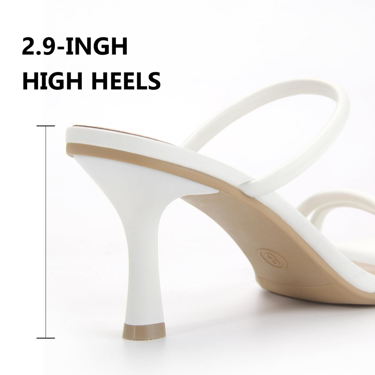 Heels for Women Square Open Toe Strappy Mules Women's Heeled Sandals Summer Dressy Comfort Sexy Shoes Weeding Party-Heels for Women Square Open Toe Strappy Mules Women's Heeled Sandals Summer Dressy Comfort Sexy Shoes Weeding Party