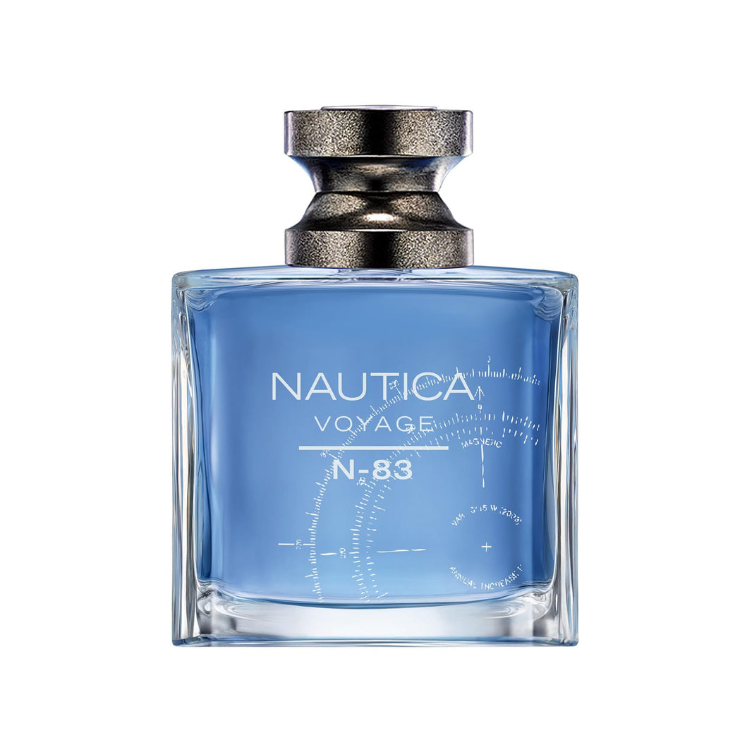 Nautica Voyage Eau De Toilette, Cologne and Fragrance For Men, Fresh, Romantic, Fruity Scent Woody, Aquatic Notes of Apple, Water Lotus, Cedarwood, and Musk Ideal Day Wear, Long Lasting 3.3Fl oz-Nautica Voyage Eau De Toilette, Cologne and Fragrance For Men, Fresh, Romantic, Fruity Scent Woody, Aquatic Notes of Apple, Water Lotus, Cedarwood, and Musk Ideal Day Wear, Long Lasting 3.3Fl oz
