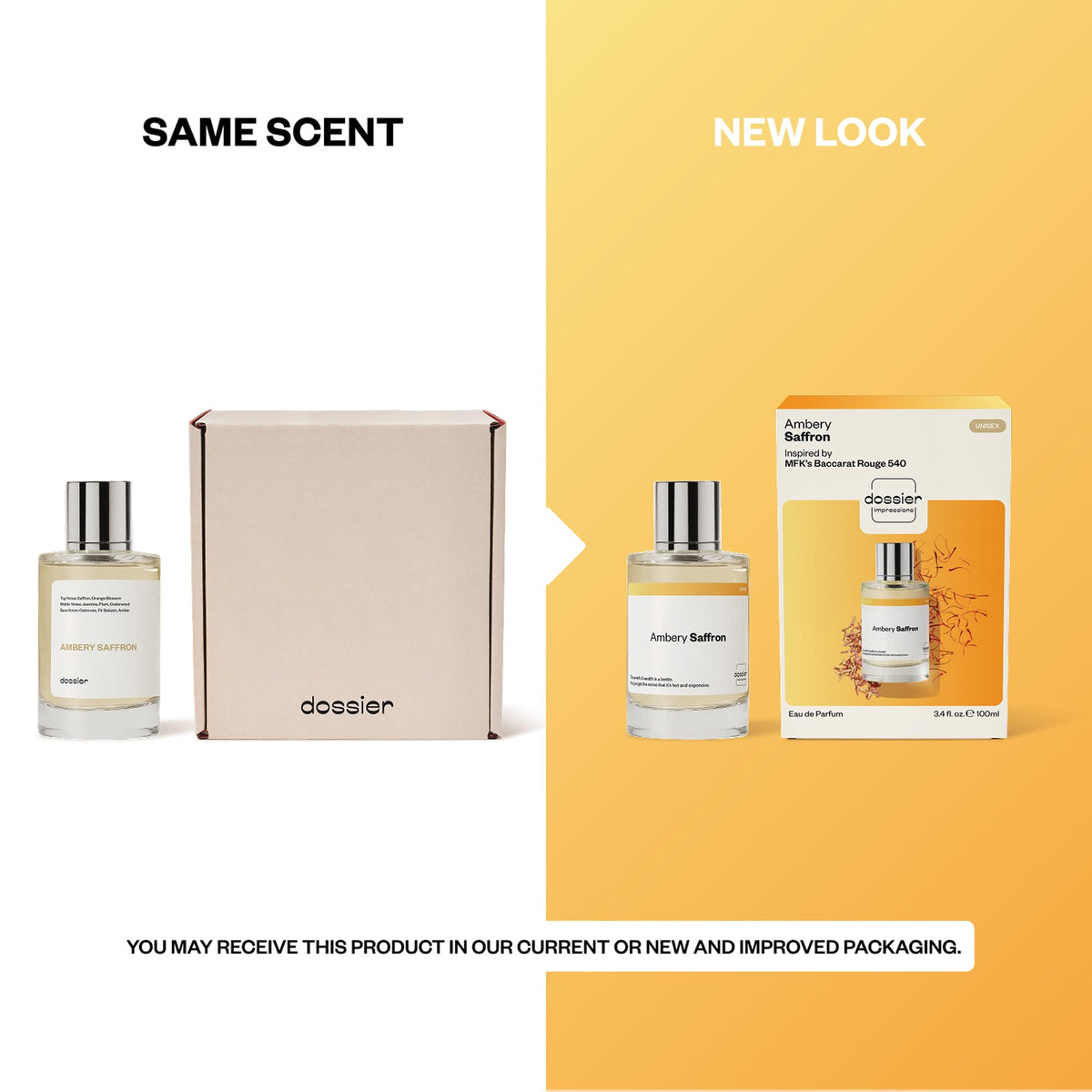 Dossier - Ambery Vanilla - Eau de Parfum - Vanilla Perfume - Inspired by Black Opium - Long-Lasting Fragrance - Feminine - 1.7 fl oz (50ml)-Dossier - Ambery Vanilla - Eau de Parfum - Vanilla Perfume - Inspired by Black Opium - Long-Lasting Fragrance - Feminine - 1.7 fl oz (50ml)