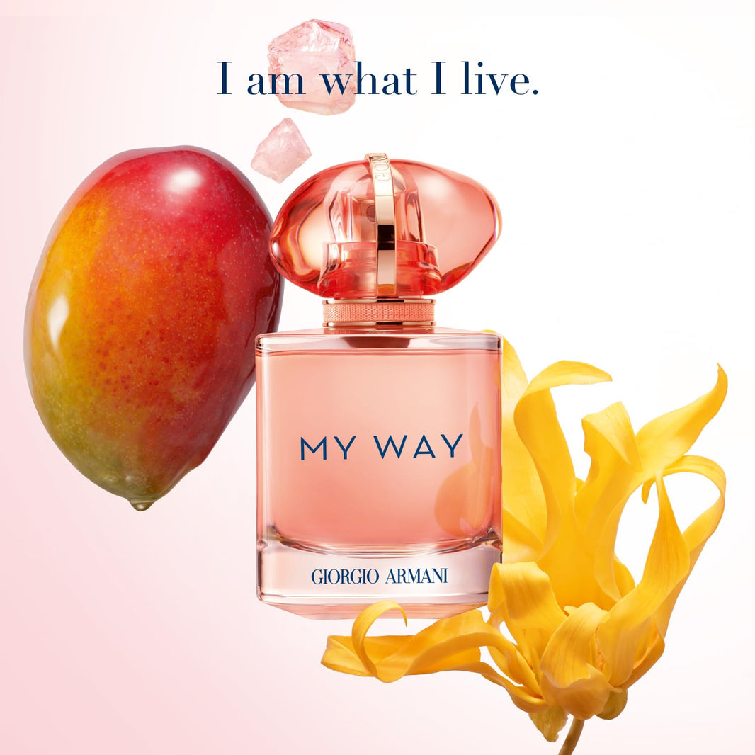 Armani Beauty- My Way Ylang - Eau de Parfum - Women's Perfume - Floral Fruity Fragrance - Mango Accord, Coconut Water Accord, Ylang, and Vanilla Notes-Armani Beauty- My Way Ylang - Eau de Parfum - Women's Perfume - Floral Fruity Fragrance - Mango Accord, Coconut Water Accord, Ylang, and Vanilla Notes
