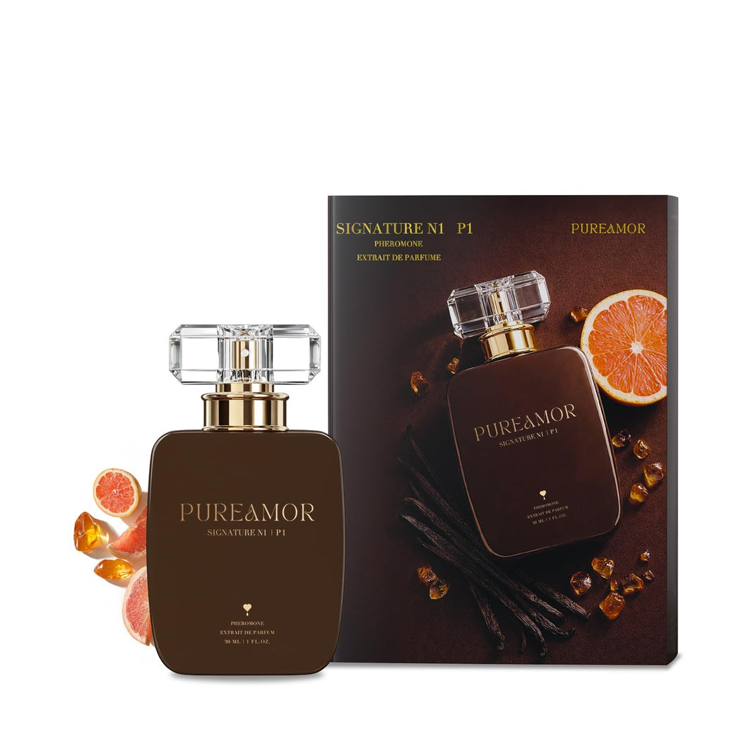 PUREAMOR Pheromone Perfume for Women, Moonlight Mellow Extrait de Parfum - Long Lasting Sweet Floral Gourmand Scent, 30% High Concentration, Full Size Fragrance Spray, 1.0 oz / 30 ml-PUREAMOR Pheromone Perfume for Women, Moonlight Mellow Extrait de Parfum - Long Lasting Sweet Floral Gourmand Scent, 30% High Concentration, Full Size Fragrance Spray, 1.0 oz / 30 ml