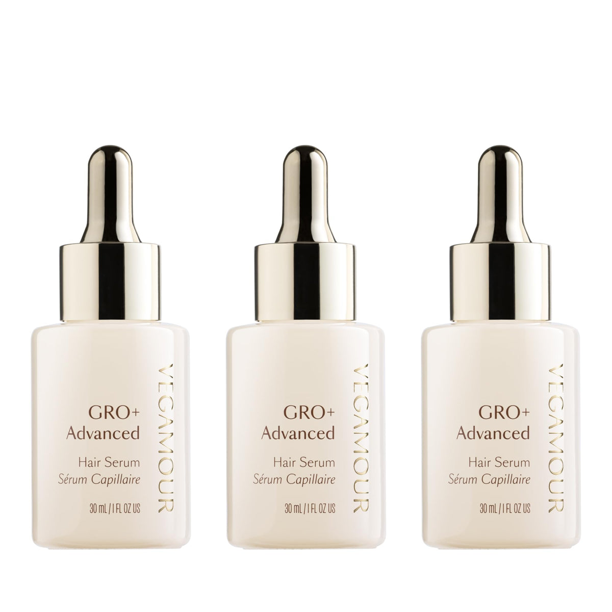 VEGAMOUR GRO+ Advanced Hair Serum | Improves Hair Density, Reduces Shedding and Promotes a Balanced Scalp | For Severe Signs of Thinning | Formulated Without Fragrance, Vegan, Cruelty-Free-VEGAMOUR GRO+ Advanced Hair Serum | Improves Hair Density, Reduces Shedding and Promotes a Balanced Scalp | For Severe Signs of Thinning | Formulated Without Fragrance, Vegan, Cruelty-Free