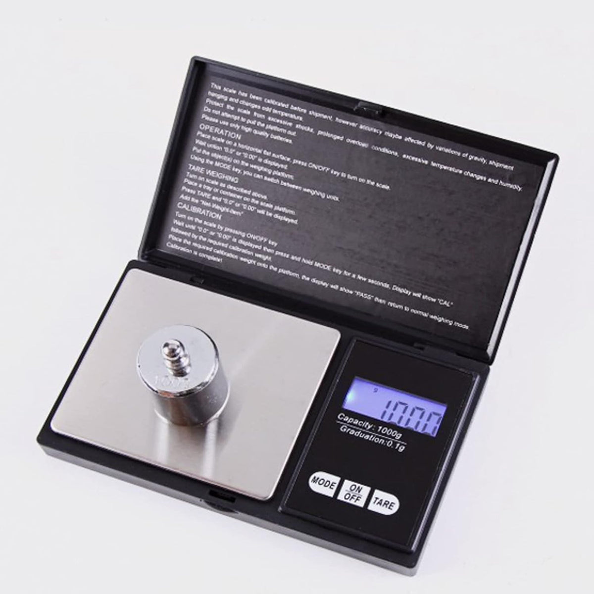 Electronic Food Scale, Portable Wide Application 1000G 0.1G Precise Measurement of Coin Digital Scale-Electronic Food Scale, Portable Wide Application 1000G 0.1G Precise Measurement of Coin Digital Scale