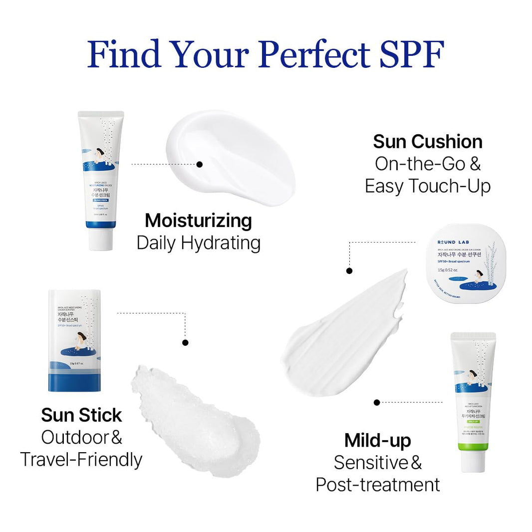 Round Lab Birch Juice Mild-Up UV Lock Sunscreen-Round Lab Birch Juice Mild-Up UV Lock Sunscreen