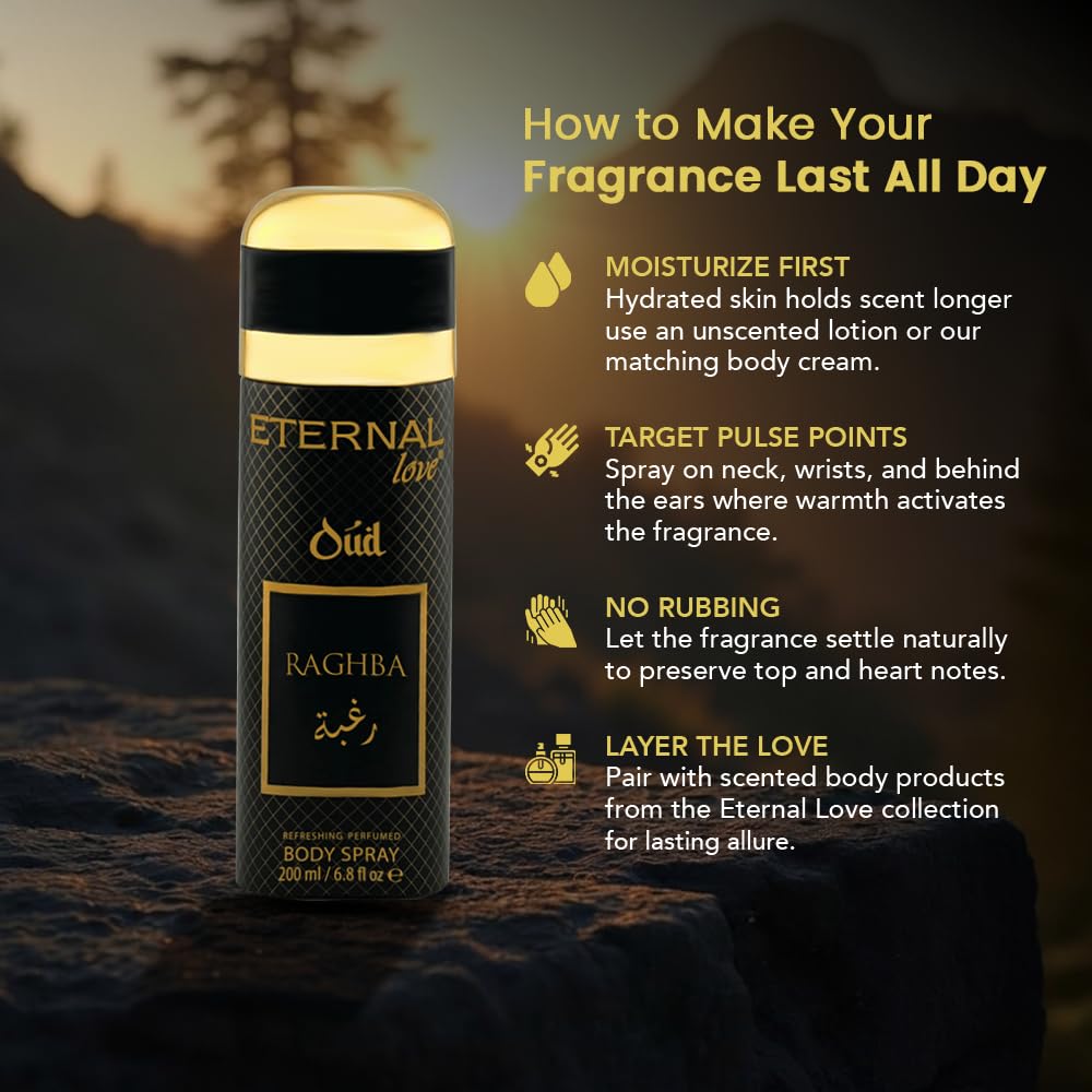 Eternal Love Amber Oud - Long Lasting Unisex Eau de Parfum - Warm Woody Oriental Fragrance with Oud & Amber - Dubai Inspired Arabic Scent - 3.4oz-Eternal Love Amber Oud - Long Lasting Unisex Eau de Parfum - Warm Woody Oriental Fragrance with Oud & Amber - Dubai Inspired Arabic Scent - 3.4oz