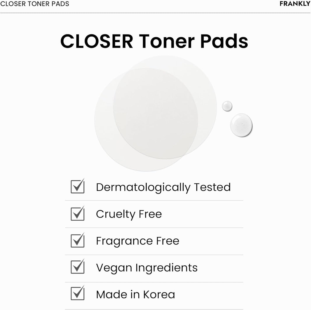 Frankly Closer Pore Tightening Toner Pads-Frankly Closer Pore Tightening Toner Pads