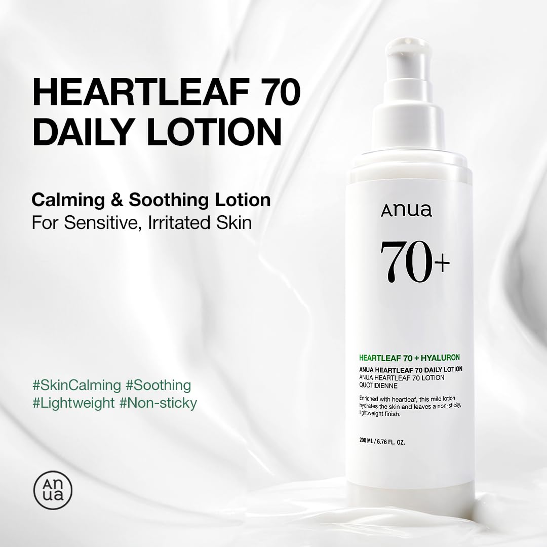 ANUA Heartleaf 70+ Hyaluron Daily Lotion-ANUA Heartleaf 70+ Hyaluron Daily Lotion