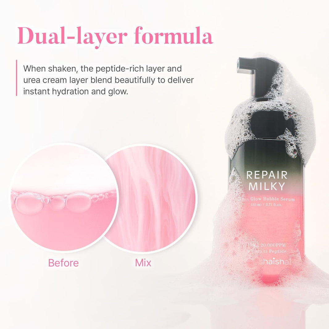 Shaishaishai Repair Milky Urea Glow Bubble Serum-Shaishaishai Repair Milky Urea Glow Bubble Serum