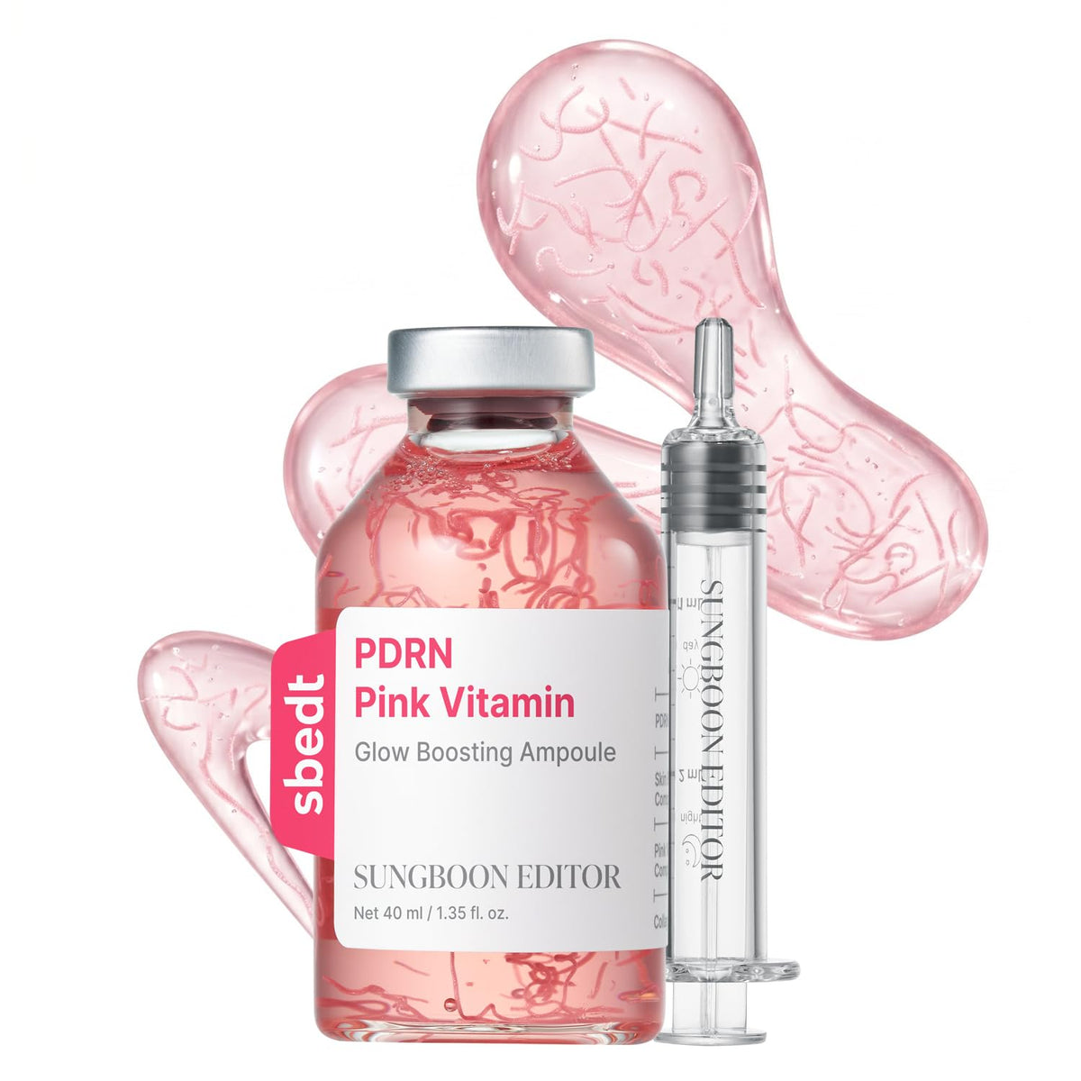 Sungboon Editor PDRN Pink Vitamin Glow Boosting Ampoule-Sungboon Editor PDRN Pink Vitamin Glow Boosting Ampoule