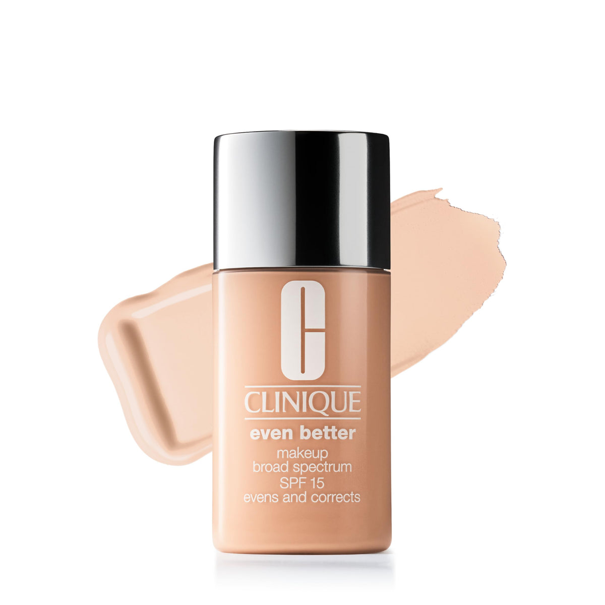 Clinique Even Better Makeup Liquid Foundation SPF 15 With Vitamin C For Dry + Oily Combination Skin Types | Medium Coverage + Natural Finish | Evens Skin Tone + Reduces Dark Spots-Clinique Even Better Makeup Liquid Foundation SPF 15 With Vitamin C For Dry + Oily Combination Skin Types | Medium Coverage + Natural Finish | Evens Skin Tone + Reduces Dark Spots