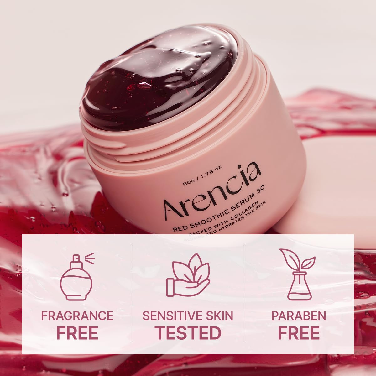 Arencia Red Smoothie Serum 30-Arencia Red Smoothie Serum 30