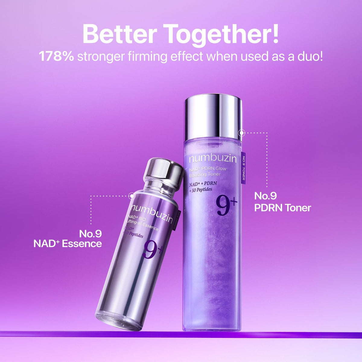 Numbuzin No. 9 NAD+ PDRN Glow Boosting Toner-Numbuzin No. 9 NAD+ PDRN Glow Boosting Toner